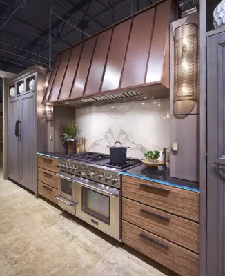 Contemporary Rustic Showcase — Kitchen Remodeling project by Edmond Kitchen & Bath LLC