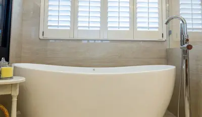 South Washington Street Main Bathroom — Kitchen Remodeling project by A2Z Builders