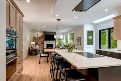 Sammamish Contemporary Ground Level Renovation — Kitchen Remodeling project by Nip Tuck Remodeling