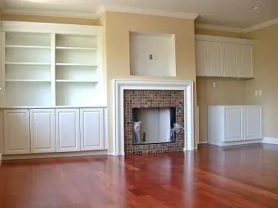 Tailor-Made Bookshelves and Cabinets — Kitchen Remodeling project by Premier Cabinets Of Virginia, LLC