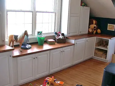 Children's Playroom Custom Design — Kitchen Remodeling project by Premier Cabinets Of Virginia, LLC
