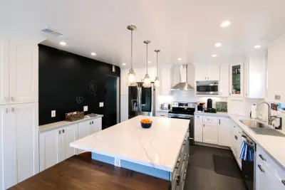 San Jose White Shaker Kitchen Renovation — Kitchen Remodeling project by Visionary Home Remodeling Inc.