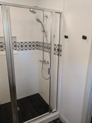 Compact San Marco Bathroom — Kitchen Remodeling project by Rafael Inc