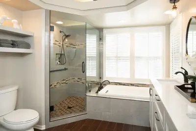 Sanchez Luxury Bathroom — Kitchen Remodeling project by REstructure || Design - Remodel