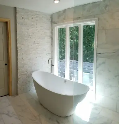 Sandy Springs Restroom — Kitchen Remodeling project by JW Design LLC