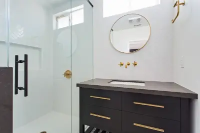 Nordic Charm: Bathroom Renovation in Burbank, CA — Kitchen Remodeling project by Metropolis Drafting And Construction Inc