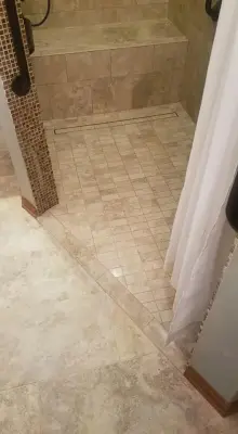 Smooth Drainage — Kitchen Remodeling project by Amazing Comfort Showers