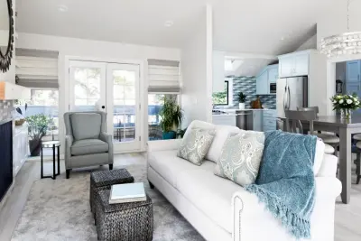 Oceanic Elegance — Kitchen Remodeling project by Elegant Construction LLC