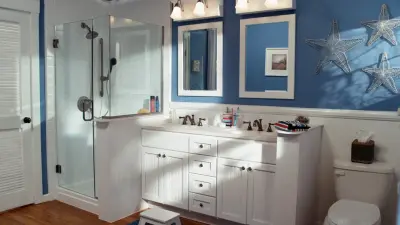 Coastal Retreat — Kitchen Remodeling project by Rebath Wichita Falls