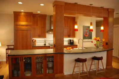 Seattle Waterfront Condominium by Vision Woodworks, Inc. — Kitchen Remodeling project by Potter Construction Inc