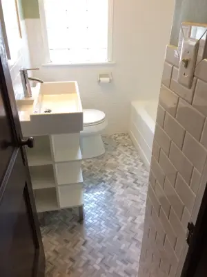 View restroom — Kitchen Remodeling project by Ruffner Remodeling And Repair, LLC