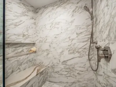 Tranquil Bathroom Renovation in Columbus, Ohio — Kitchen Remodeling project by Dream Baths By Kitchen Kraft