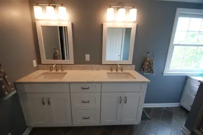 Seven Fields Primary Bathroom — Kitchen Remodeling project by Conrad Kitchen, Bath And Remodeling LLC
