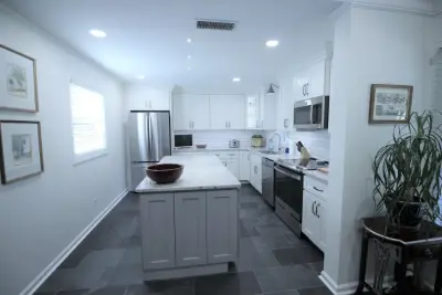 Mixer and Stone — Kitchen Remodeling project by DreamMaker Bath & Kitchen Of East Georgia