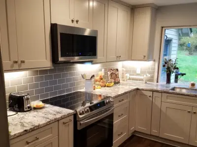 Shaker-Inspired Cabinets — Kitchen Remodeling project by G&Z Construction