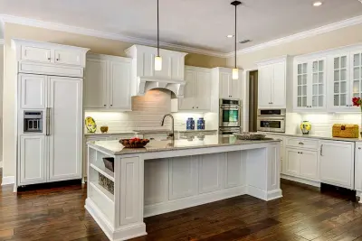 Transitional White Kitchen Design — Kitchen Remodeling project by Dietz' Kitchen Gallery