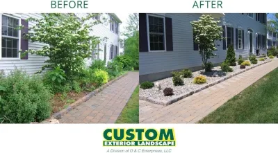 Custom Exterior Landscape - Outdoor Lighting Installation in Newington, CT