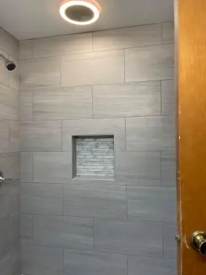 Bathroom Tile Setup — Kitchen Remodeling project by Handyman Rescue Team