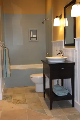 Bathroom Display Showroom — Kitchen Remodeling project by Featured Kitchen And Bath, Inc.