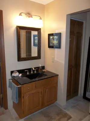 Elmer and Geri's Restroom — Kitchen Remodeling project by KBC Remodeling