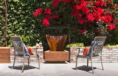 No Backyard, No Problem - Seal Beach — Landscape Design project by Bosler Earth Design in Seal Beach