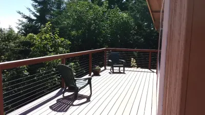 Columbia River Skyline Deck — Kitchen Remodeling project by G&Z Construction