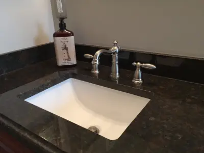 Compact Bathroom in Sterling Heights — Kitchen Remodeling project by Kopke Remodeling & Design
