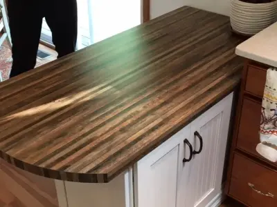 Island Expansion Project — Kitchen Remodeling project by Leatherman Supply Inc
