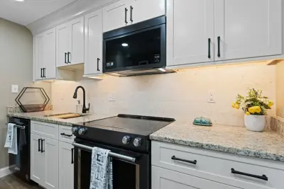 Compact Kitchen in Fairfax — Kitchen Remodeling project by Avenir Kitchen And Bath