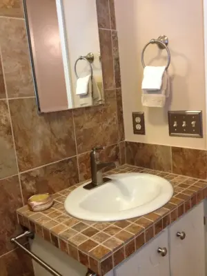Compact Wilson Bathroom — Kitchen Remodeling project by Lowe's Home Improvement
