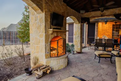 Castle Hills, TX — Landscape Construction project by Dallas Outdoor Kitchens & Hardscape