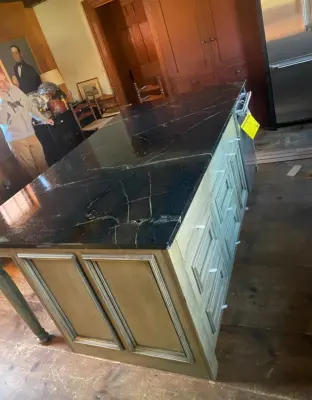 Soapstone Isle — Kitchen Remodeling project by Classic Stoneworks
