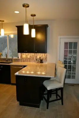 Elegant Contemporary Kitchen — Kitchen Remodeling project by Callier & Thompson Kitchens, Baths And Appliances