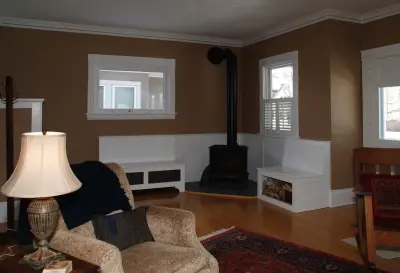 Victorian Free-Standing Fireplace Stove in South Minneapolis — Kitchen Remodeling project by Inspired Spaces LLC