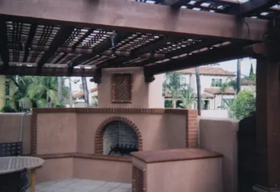 Outdoor Kitchens & BBQs — Landscape Construction project by Daniels Landscape Inc. in Carlsbad