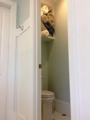 Master Bath for Southport Sea Cottage — Kitchen Remodeling project by Bekah Wagner Design