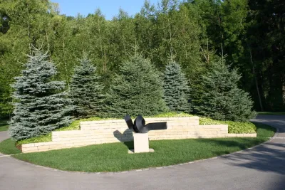 Landscape Overlooking Lake Michigan — Landscape Construction project by David J Frank Landscape Contracting Inc in Milwaukee
