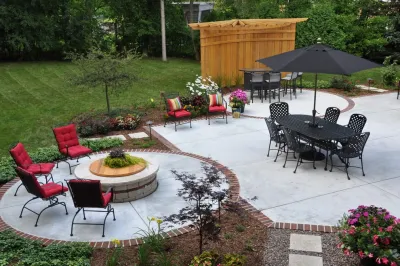 David J Frank Landscape Contracting Inc - Outdoor Lighting Installation in Germantown, WI