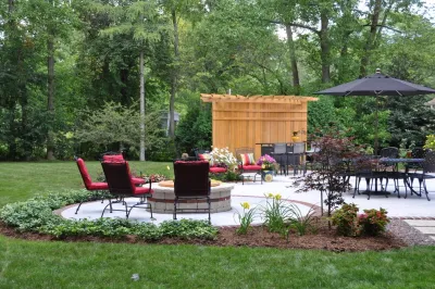 Pool Undo — Landscape Construction project by David J Frank Landscape Contracting Inc