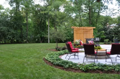 David J Frank Landscape Contracting Inc - Outdoor Lighting Installation in Germantown, WI