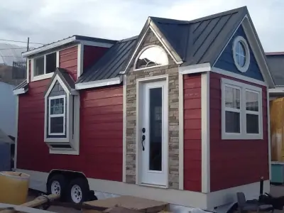 First Tiny House Construction - Completed Exterior — Custom Home Builders project by Tiny Quality Homes