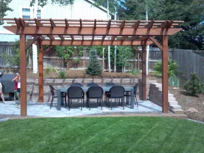 Decorative Landscape Borders - Stone & Concrete Installation in Golden, CO