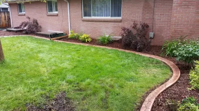 Decorative Landscape Borders - Stone & Concrete Installation in Golden, CO