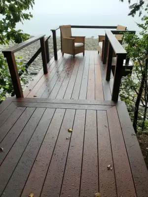 Composite and Wooden Decks — Custom Home Builders project by Moodys Custom Carpentry Llc