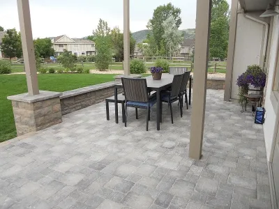 Decorative Landscape Borders - Stone & Concrete Installation in Golden, CO