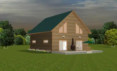 Mountain Lodge — Custom Home Builders project by Southern Panels Buildings