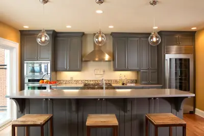 Renovation of Atlanta Kitchen by SawHorse Design + Build