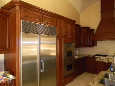 Imitation Finished Cabinets — Custom Home Builders project by SawHorse Design + Build