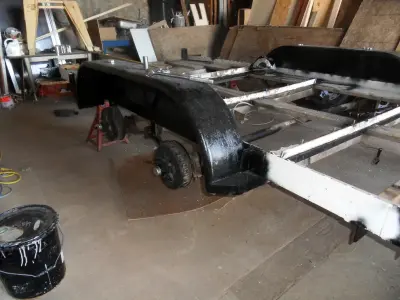 Initial Tiny House Construction - Trailer Preparation — Custom Home Builders project by Tiny Quality Homes