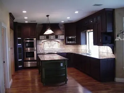 French Provincial Kitchen Renovation — Custom Home Builders project by Katz Builders, Inc.